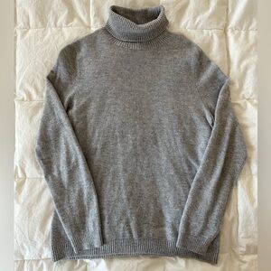 L.L. Bean Women’s Gray Turtleneck Sweater